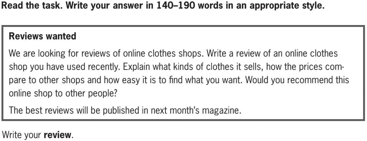 ejemplo review writing b2