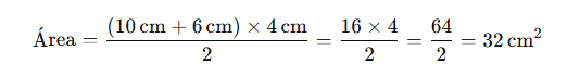 Aprende a calcular el área de cada figura geométrica