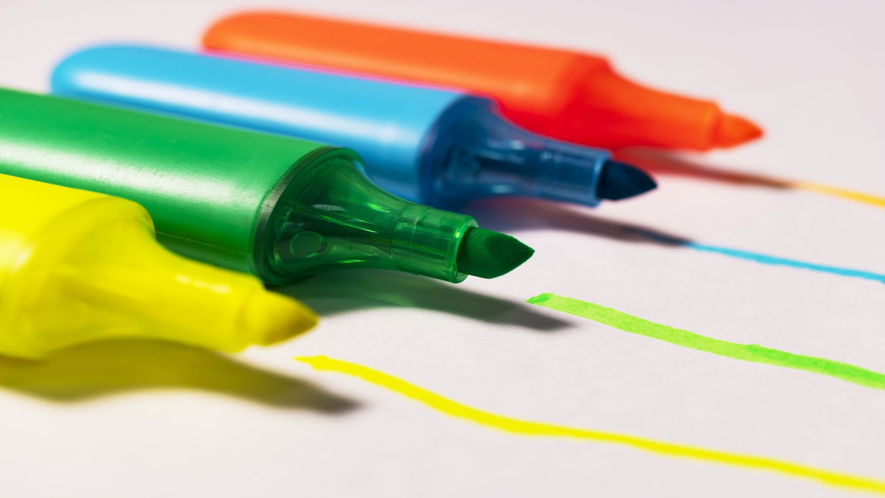 Jerarquía de colores para subrayar: cómo aplicarla bien