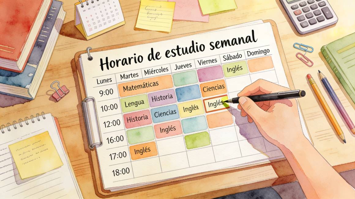 Cómo organizarse para estudiar: guía práctica con 6 tips efectivos