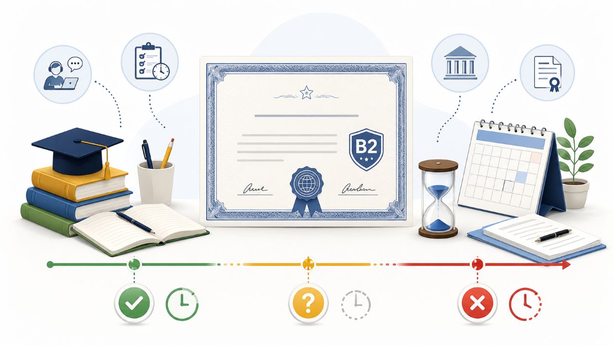 El B2 caduca: ¿Tu certificado de inglés pierde validez con el tiempo?